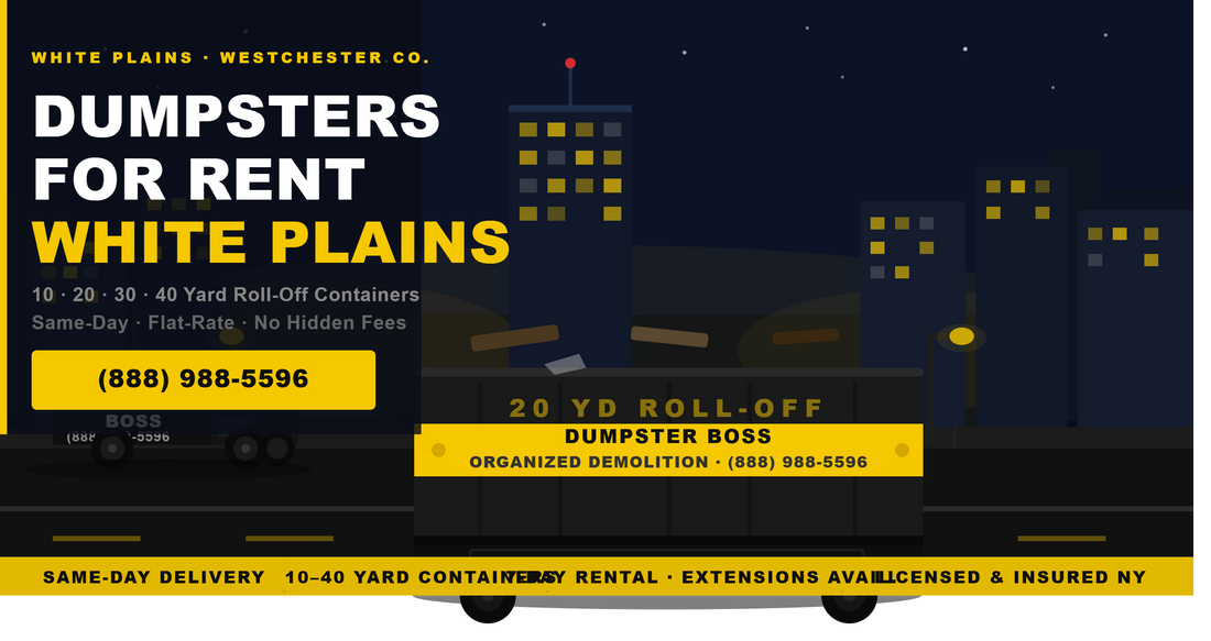 Dumpsters for Rent in White Plains