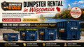 Wisconsin service note: Local disposal rates, container availability, delivery distance, permit rules, and job-site access can affect final pricing and scheduling.