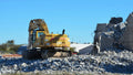 Concrete removal and hauling service with excavator in Royal Palm Beach FL